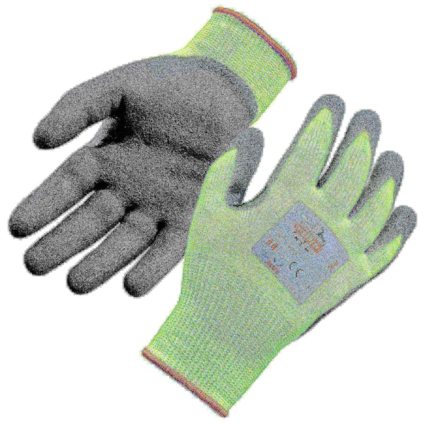 Ergodyne Work Gloves, Cut Level A4 , Polyurethane, Nitrile , Nitrile , Sandy , Large 17814 - main